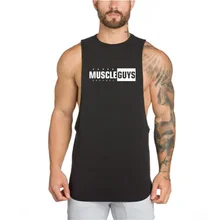 Muscleguys Brand 2018 Fitness Men Bodybuilding Tank Tops Sleeveless Gyms Clothing Singlet Cotton Shirts Summer Fashion