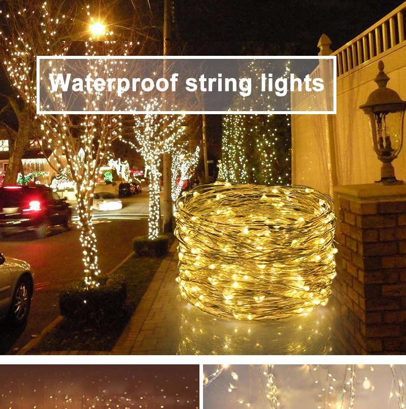 RGB led strings light waterproof (1)