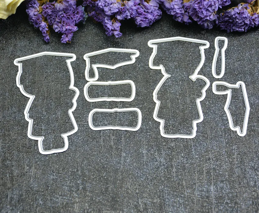 

Happy Graduate Metal Cutting Dies Stencils for DIY Scrapbooking/photo album Decorative Embossing DIY Paper Cards Making Proje