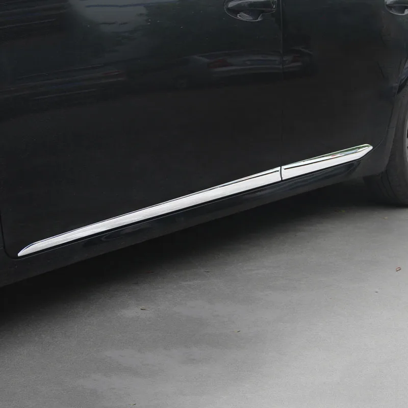 4pcs ABS Chrome Door Body Side Molding Cover trims for Lexus ES200