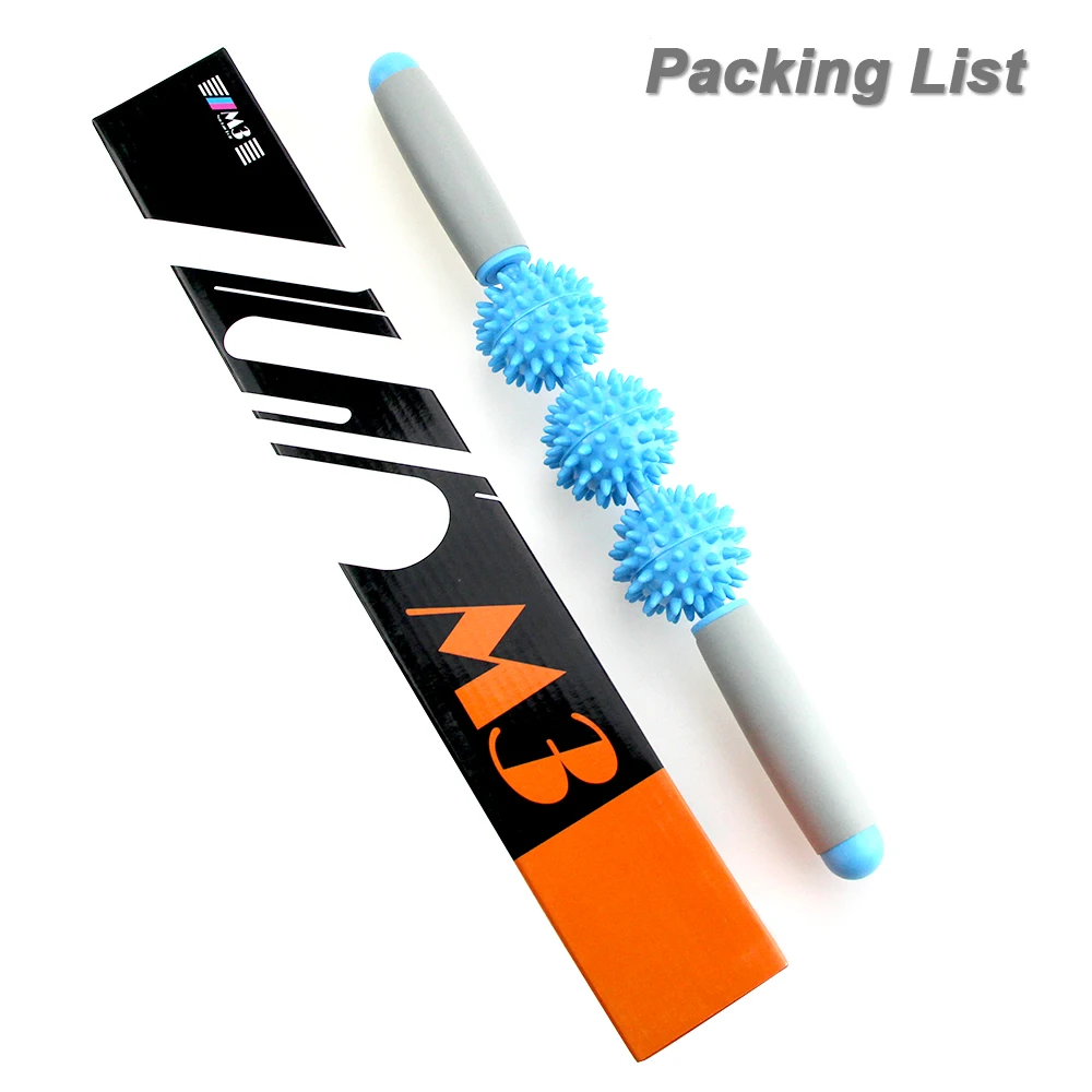 Massage Roller Stick Muscle Roller - Deep Tissue Fascia Massager Release Pain Leg ,Neck & Back