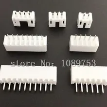 100 шт. PH 2,0 мм 2-10Pin прямой JST разъем белый