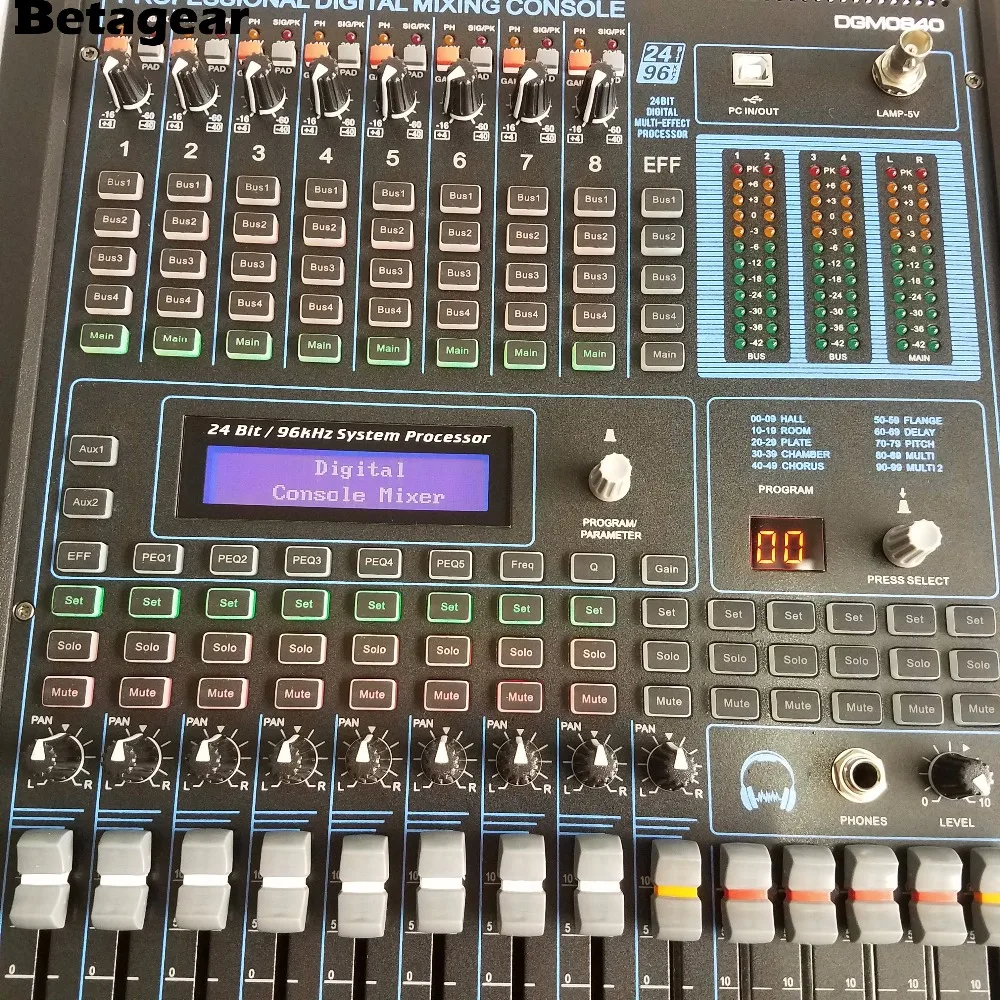 Betagear Professional digital audio mixing console