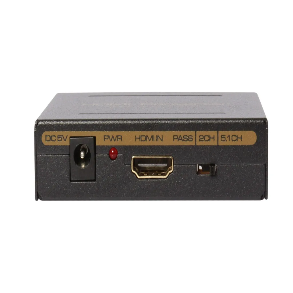 Преобразователь Аудио Mosunx AGPtek 1080P HDMI + оптический SPDIF RCA L/R для Apple 515 #2|Компьютерные