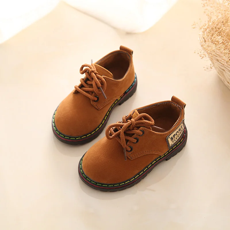 Детская обувь в британском стиле сезон весна осень повседневная из