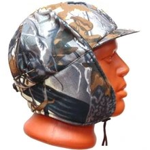 Охотничья Кепка с закрылками из хлопка и полиэстера, шапка с ушками 5043