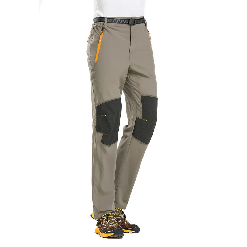 4XL nueva chaqueta de verano de secado rápido pantalones masculinos Pantalones de deporte al aire libre impermeable senderismo delgada pantalones de escalada Trekking Camping pantalones VA003