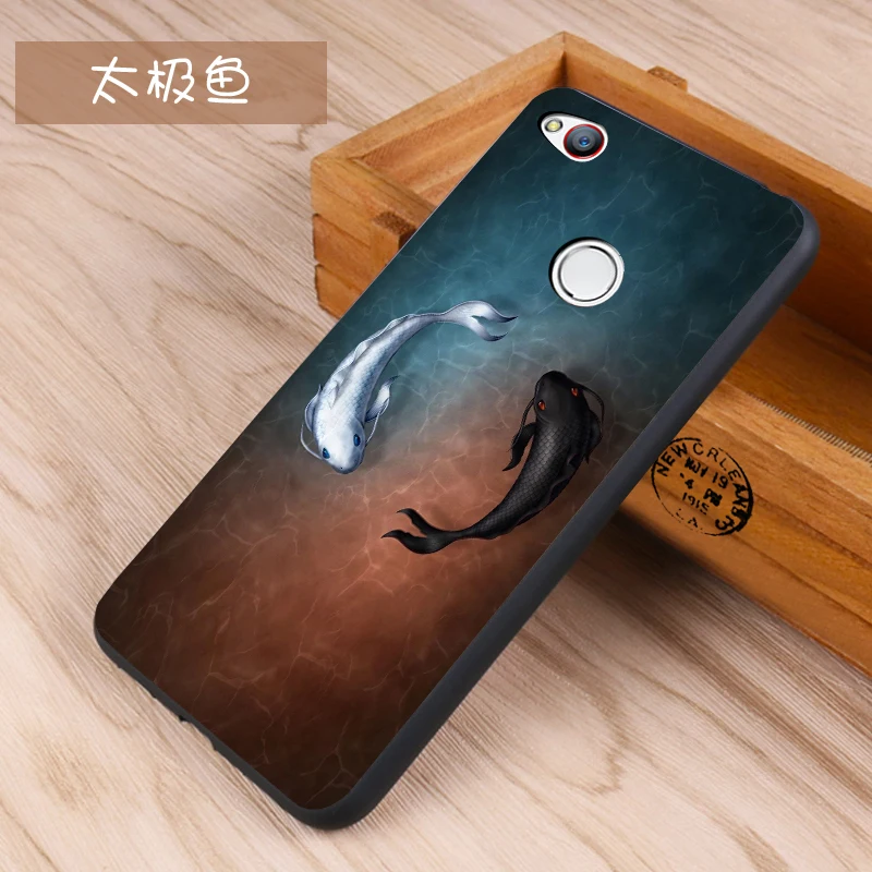 zte nubia z11 mini Case Original Cover for zte nubia z11 mini Case Cover Skin Wolf Fish Skull z11 mini Fundas 100% 18
