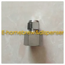 Пищевой 304 из нержавеющей стали разъем трубы, Женский 5/8 ', для 8 мм OD Трубы из нержавеющей стали