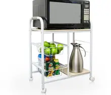 Cheap Microwave oven rack. The oven rack. Kitchen receive frame. Tea machine side frame Cheap Microwave oven rack. The oven rack. Kitchen receive frame. Tea machine side frame