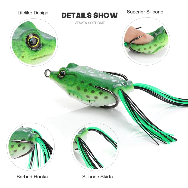 Ray Frog Lure Fishing Lures, Frog Fishing Lures Bass