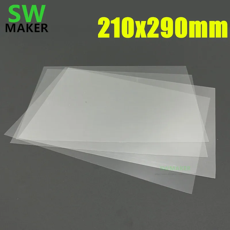 3D-принтер SWMAKER SLA DLP УФ-смола F46.FEP мембрана PTFE 210*290 мм с клейким слоем флип стандарта