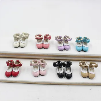 Blyth doll shoes with Bow Nine different colors can be choosing Cute Neo 1/6 BJD 1