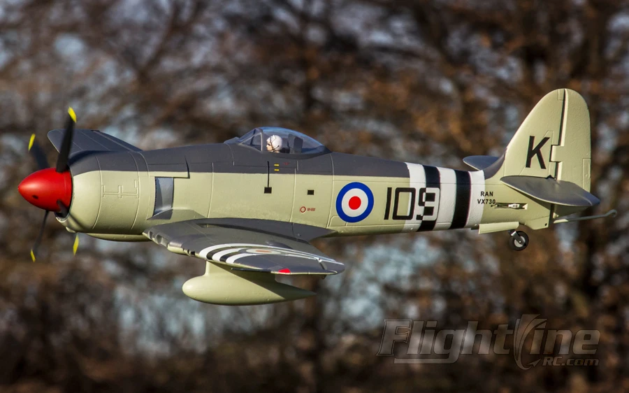 Freewing Flight Line RC Warbird Hawk Sea Fury FB-11 комплект