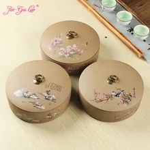 JIA-GUI LUO Керамика Чай коробка сухой прибор для хранения фруктов банок Герметичная Бутылка Чай аксессуары ПУ-эр коробка для хранения чая Керамика банку D090