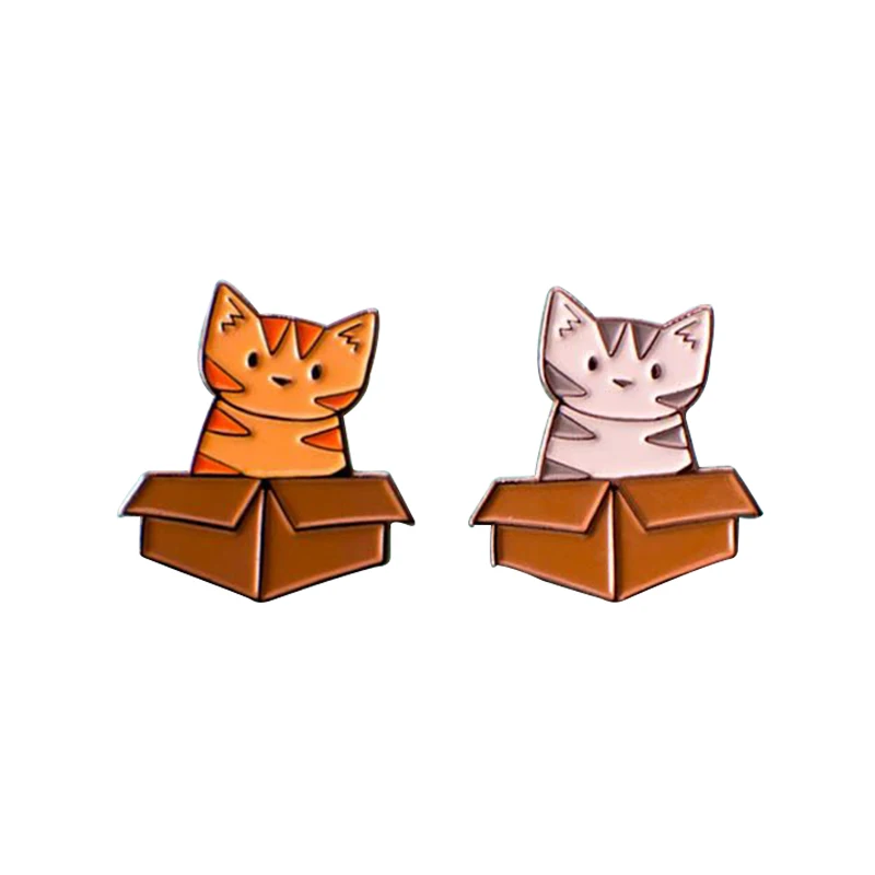 

Kawaii carton cat hard enamel pin