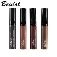 Popfeel для бровей, тушь для ресниц и бровей 4 шт./компл. крем тени для бровей Набор для макияжа Набор Водонепроницаемый 4 цвета краска для бровей распределитель геля