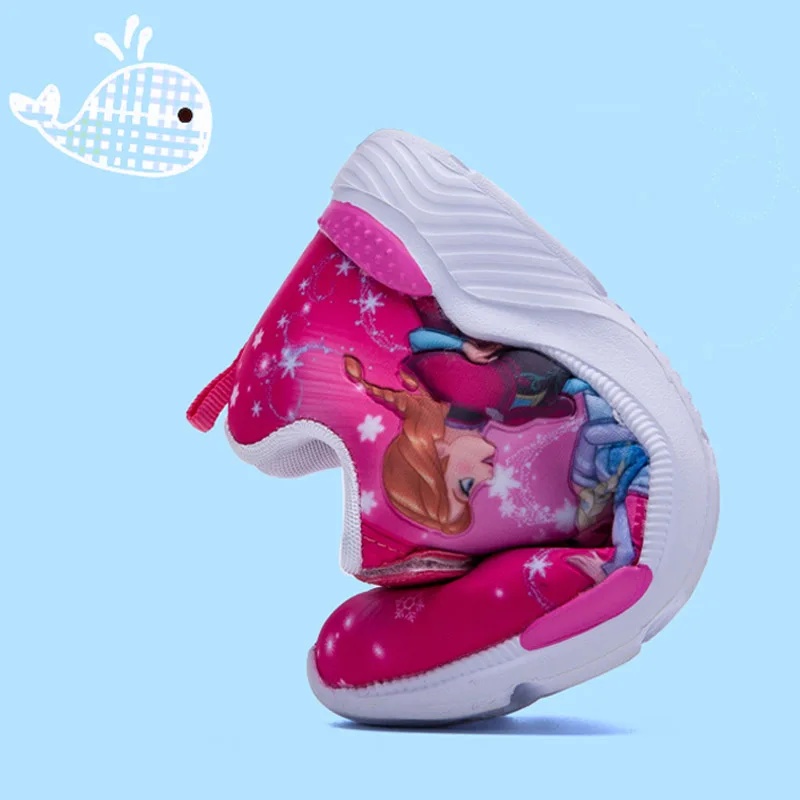 2019 Spring New Children Shoes Girls Sneakers Princess Kids Shoes Fashion Casual Sport Running Leather Child Shoes for girls