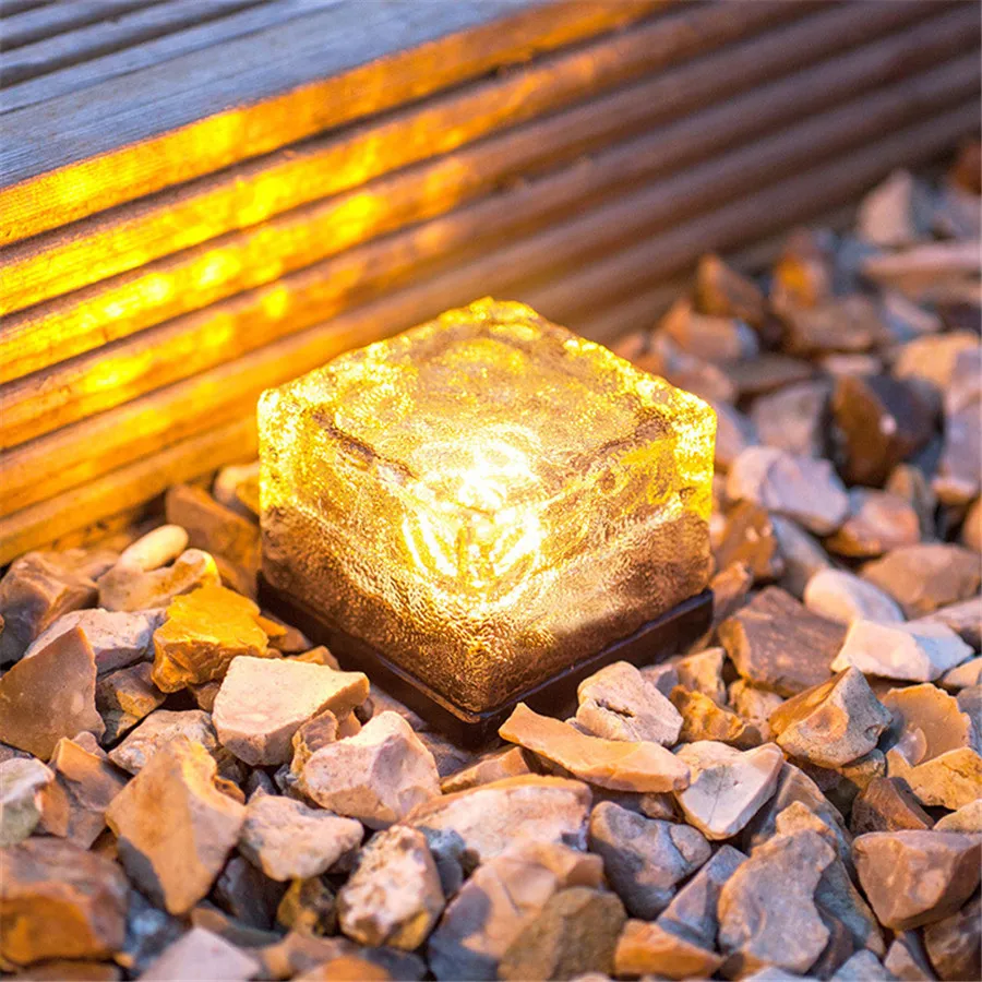 Gunstige Kaufen Zinuo Garten Solarbetriebene Led Lampen Glas Stein