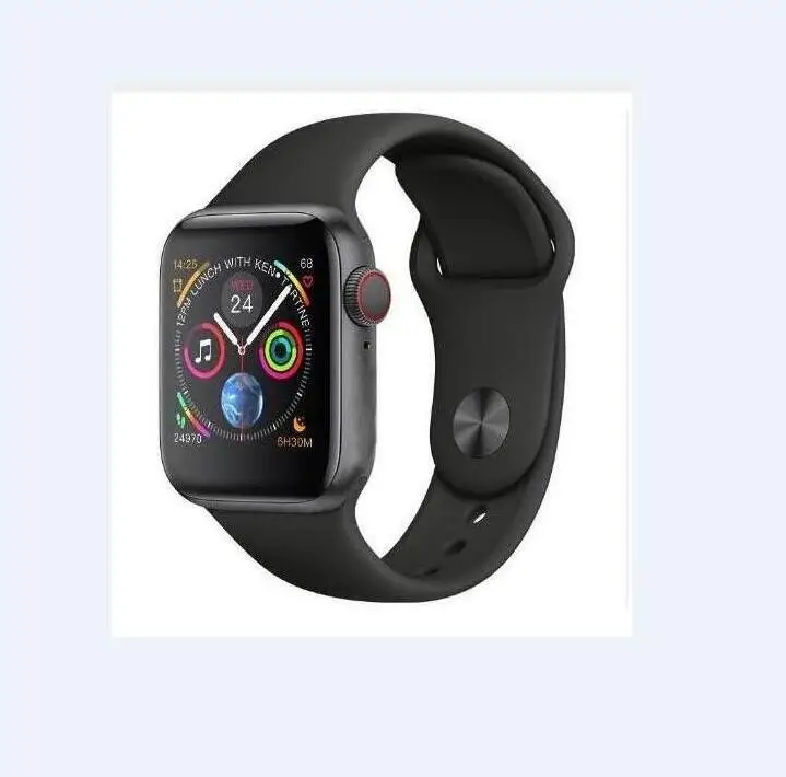 IWO 8 MTK2502C спортивный ремешок умные беспроводные Часы для зарядки смарт-часов серии 44 мм 4 для Apple Watch iPhone Android телефон