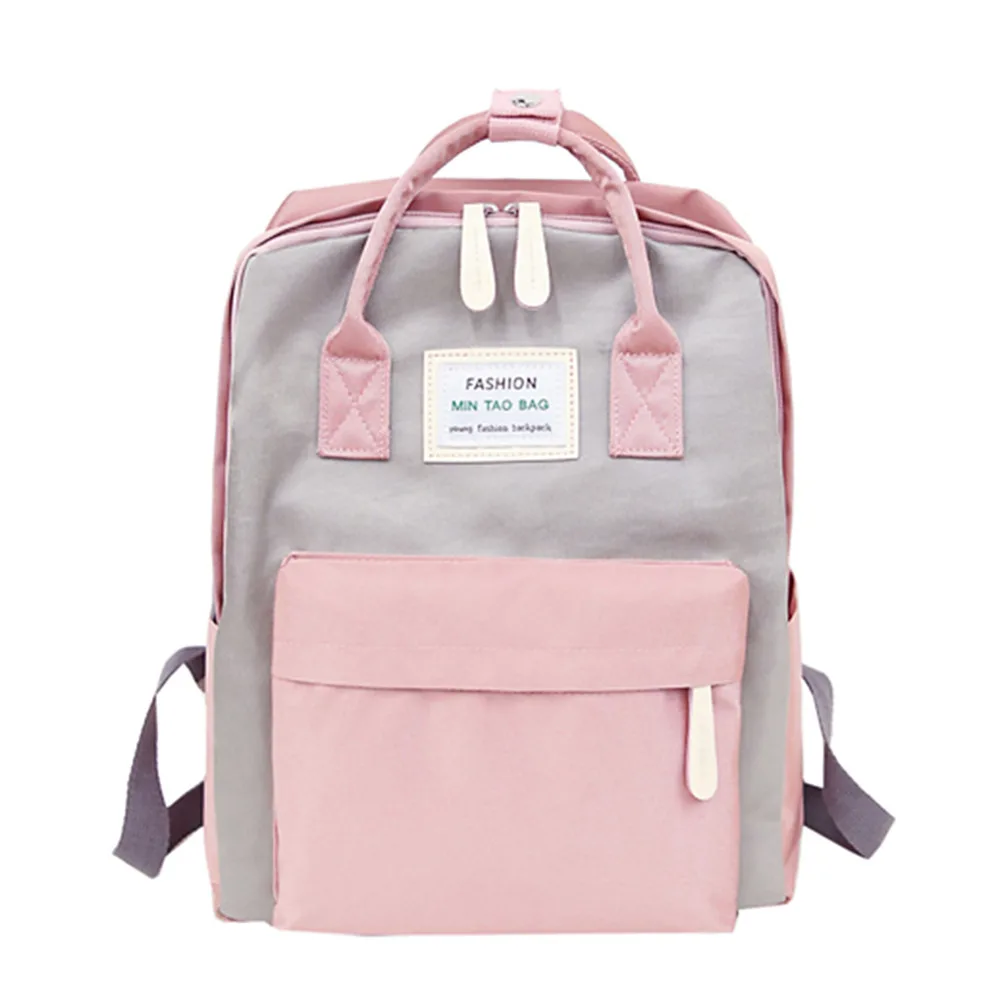 Günstige Nylon Wasserdichte Frauen Rucksack Mode Jugend Koreanische Stil Rucksack Laptop Rucksack Schulranzen für Teenager Mädchen Jungen reisetasche