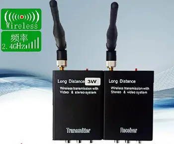 

2.4G 3W 3000mW 3W wireless transmitter and receiver for the link fm station Free Shipping