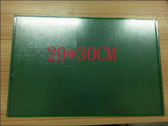 5 шт. 20*30 см Односторонняя печатная плата HASL 1,6 мм 2,0 космическая универсальная плата с отверстием экспериментальный тестовый щит