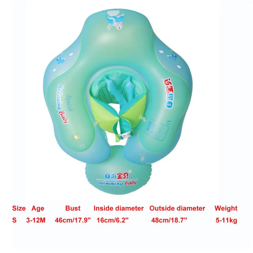 Детское плавающее кольцо ming, плавающее, детский тренажер для талии, плавающий круг, надувные плавающие игрушки для бассейна ming, Игрушки для ванны и бассейнов - Цвет: 278525.01