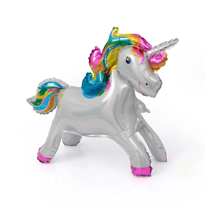 

1pc 3D Unicorn Party Foil Balloons Birthday Rainbow Little Horse Balls Party Decorations Kids Baby Shower Toys Gifts Supplies