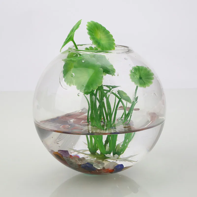 Небольшой размер настенный стеклянный цветок ваза-Террариум контейнер завод бутылка домашний сад офисный Декор повесить стеклянную вазу спальни