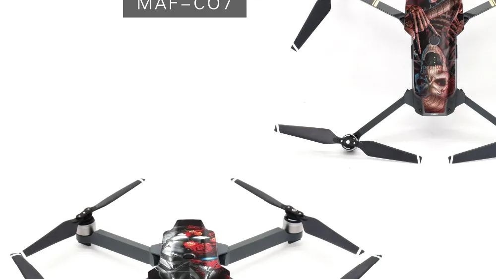 PGYTECH Стикеры для DJI Mavic Pro/Платиновые аксессуары кожи 3M водостойкие Переводные картинки Drone запасной Запчасти для DJI Mavic Pro