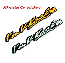 Car-styling 3D Stickers Applique Auto Stereoscopic metal WELGO Refit marked Decoration Sticker Automobiles Exterior Accessories