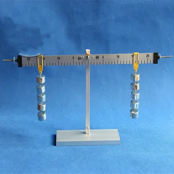 

Primary Scientific Lever Balance Aluminum Alloy Lever Scale and Support with 50g*10pcs Weight Physical Mechanics Experiment Set