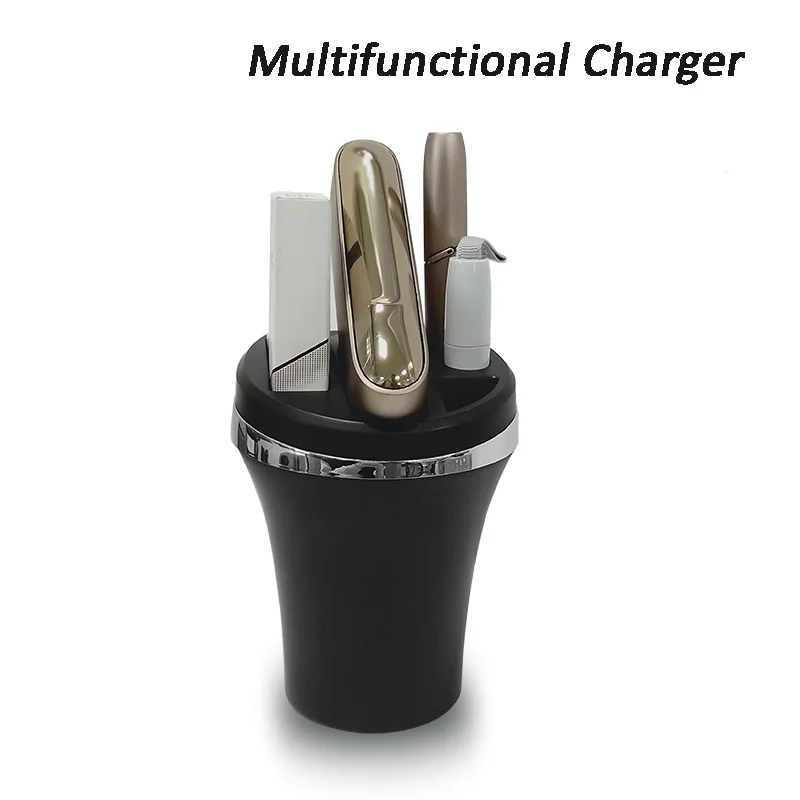 

Ashtray Design Multifunctional Charger for IQOS 3.0 Storage Cup Chargers For IQOS3 Accessories with Type-C interface Car Charger