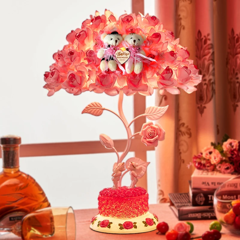 Online Kaufen Großhandel rote keramik tischlampe aus China rote keramik