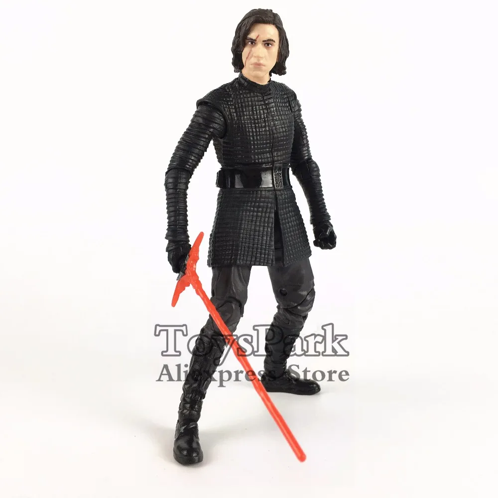 

2018 Star Wars 6" Kylo Ren Action Figure Unmasked Scar Face Movie Last Jedi From Black Series Walmart EP8 Throne Room Toys Doll