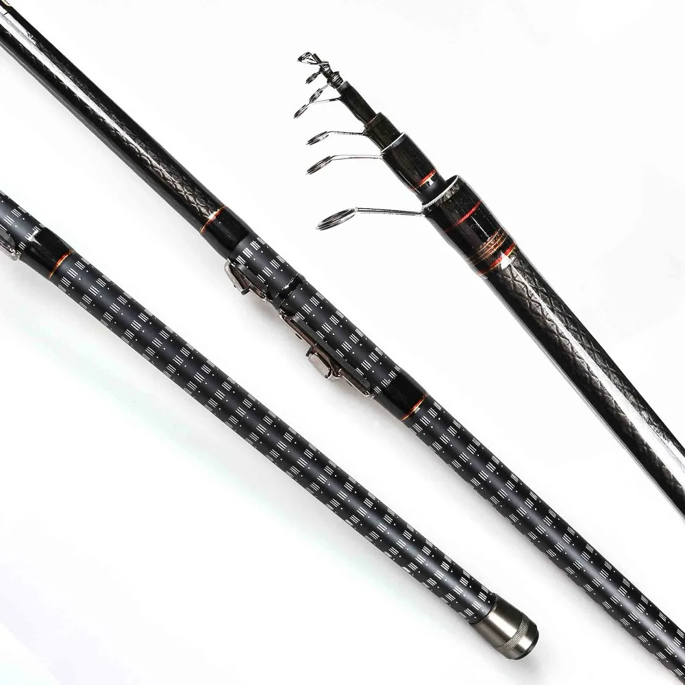 Fishing Rod Russian Style 4M Outdoor Caron Sea Rod Telescopic Fishing