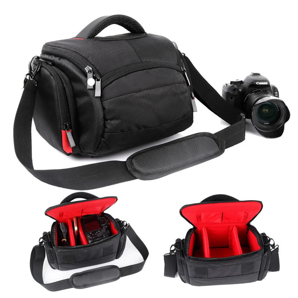 

DSLR Camera Bag Case for Panasonic Lumix DMC GX80 GH5 GX85 FZ1000 LX100 FZ72 FZ50 FZ60 FZ70 FZ200 FZ300 GH4 SLR Foto Photo Bag