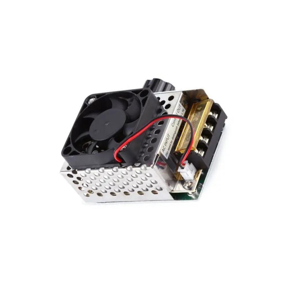 4000W AC 220V Voltage Regulator Motor Speed Controller Fan Thermostat Dimmer