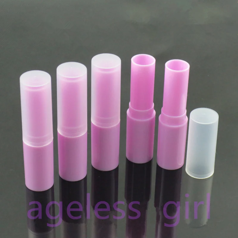 

40/80/120pcs Direct Flling Empty Tender Purple Lipstick Tube DIY Lip Balm Tubes Makeup Packages