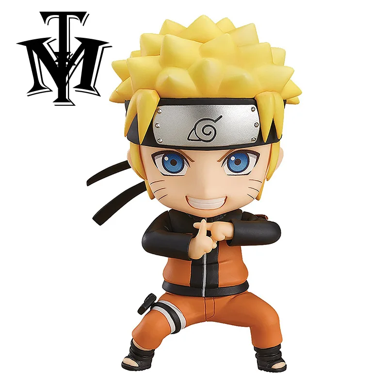 

Anime Shippuden Naruto Uzumaki Nendoroid Action Figure 682 Toy 4" PVC Model Sasuke Uchiha Collectible Brinquedos original box