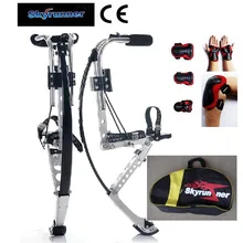 Skyrunner Unisex Adults Fitness Jumpping Stilts Kangaroo Rebound Bounce Shoes With Port Bag