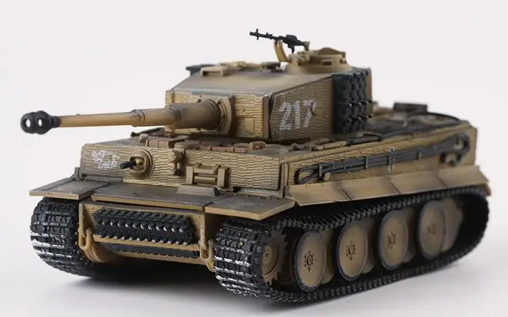 Fine 1: 72 немецкая модель танка Тигр с внутренней структурой Tiger 1 средне-срочная 217 Готовая модель продукта