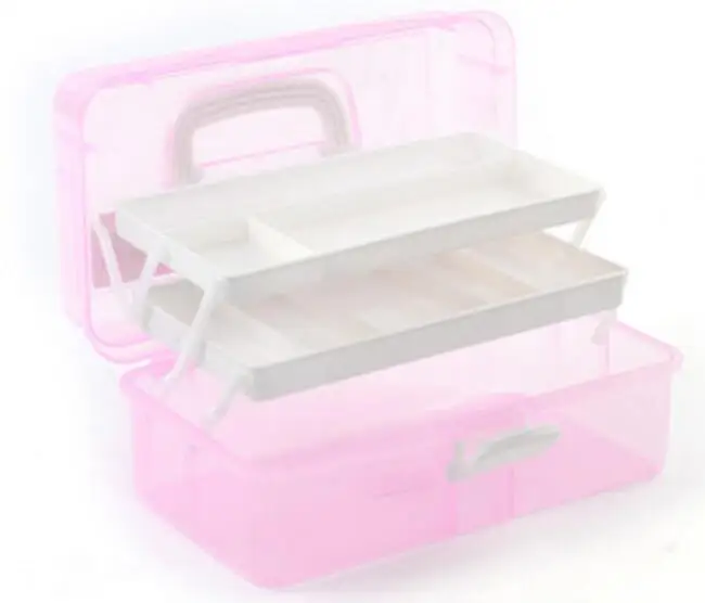 3 Layer Multi Utility Storage Case professional Nail Art box manicure