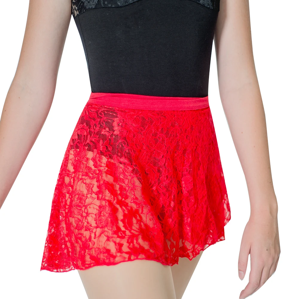 Retail Wholesale Ladies Girls Lace Wrap Dance Skirts Ballet Lyrical