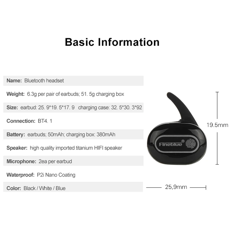 Беспроводные наушники TWS R10 bluetooth гарнитура портативные мини беспроводные стерео