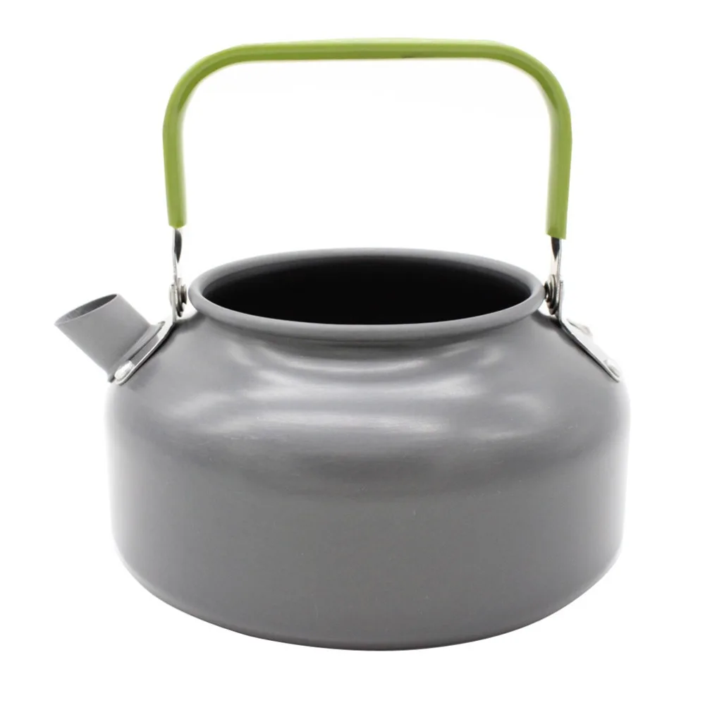 Utensilios Mini cacerola y Pot Set para OUTAD para 2-3 Individuls aluminio óxido no stick portátil para al aire libre