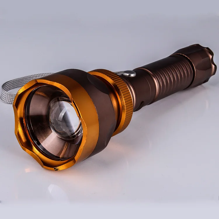 Self Defense Flashlight Q5 Zoom Aluminum Alloy Lighting LED