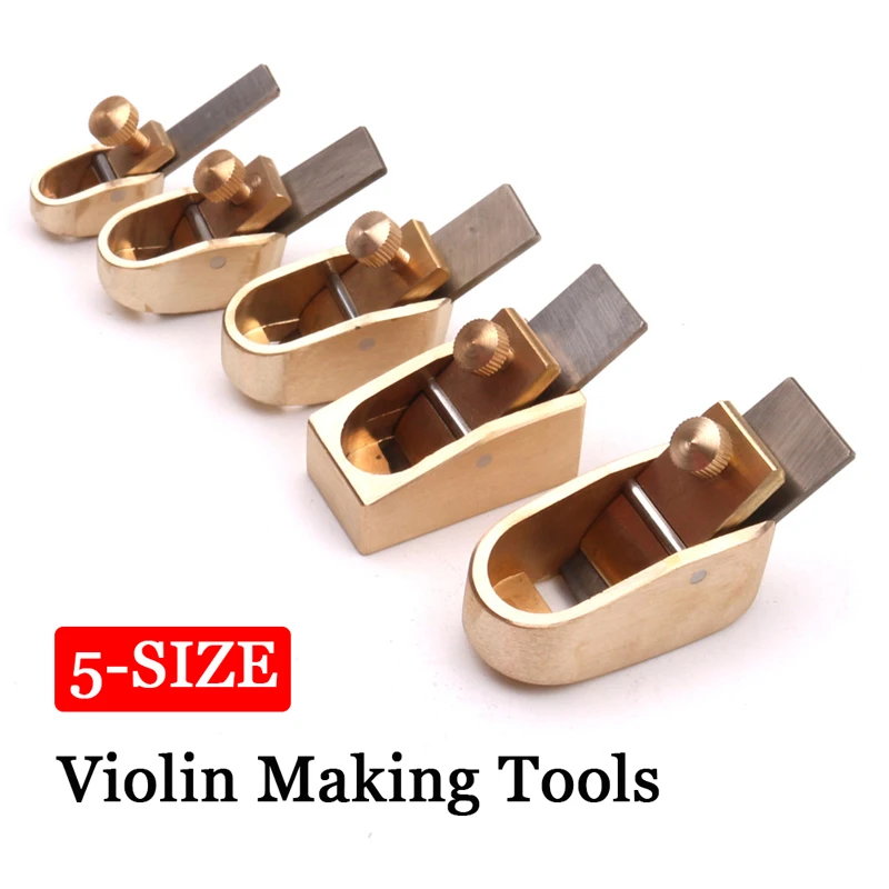 Violin Making Tool Brass Plane Hand Planer 8/12/14/16/18MM Blade Width Woodworking Planes For Violin Viola Cello Making Tool