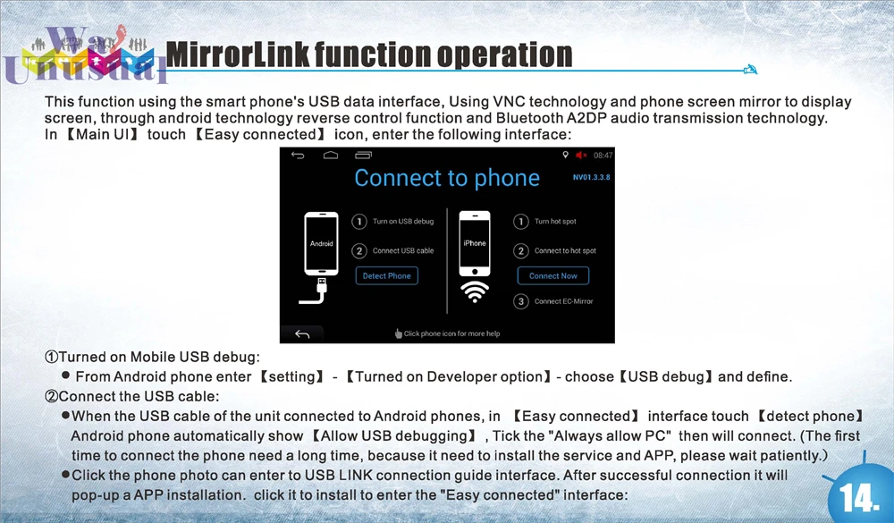 Discount WANUSUAL 7" Octa Core 32G Android 9.0 GPS Navigation For BMW MINI 2014 2015 2016 2017 2018 Radio Player with Bluetooth WIFI Maps 32